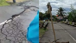 Waspada!!, Jembatan Jalan Poros Sinjai Timur- Kajang Retak, Butuh Perhatian Istansi Terkait