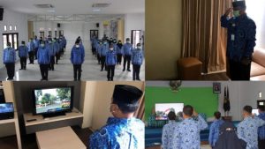 Mengenang Jasa Pahlawan, Kanwil Kemenkumham Papua Barat Ikuti Upacara Harkitnas Secara Virtual