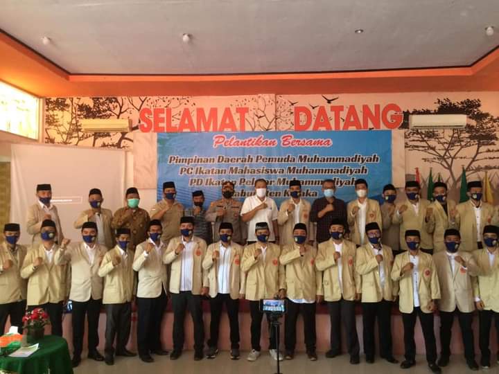 Didampingi Kapolres, Bupati Hadiri Pelantikan Bersama PD Muhammadiyah Kolaka