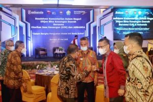 Wali Kota Kendari Hadiri Roadshow Kementrian Dalam Negeri Ditjen Bina Keuangan Daerah Bersama OJK