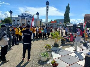 Polres Luwu Kawal Aksi Solidaritas Bela Palestina Yang Dilakukan PD Muhammadiyah