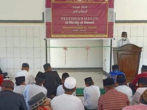 Resmikan Masjid Al Ma’aly al Awwal, Bupati Buton Tengah Ucapkan Terimakasih Kepada Yayasan Mimbar Al-Tauhid