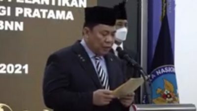 Tingkatkan Kinerja Penanganan Narkotika, Kepala BNN RI Melantik 10 Pejabat Pimpinan Tinggi Pratama