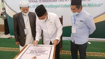 Hadiri Wisuda Hafidz Qur'an, Bupati Sidrap Juga meresmikan Pondok Rumah Tahfidz Quran (RTQ) Annur Putri