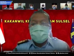 Makassar PPKM Level 4, Jajaran Kanwil Kumham Sulsel Kerja Dari Rumah
