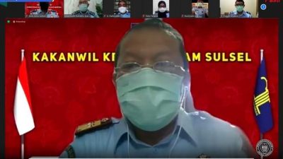 Makassar PPKM Level 4, Jajaran Kanwil Kumham Sulsel Kerja Dari Rumah