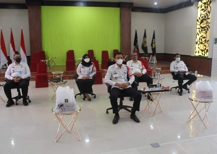 gladi bersih Kumham Pedul, Kumham Berbagi secara virtual