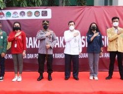 Bersama Mahasiswa, Alumni Akpol 91 Gencarkan Vaksinasi Percepat Herd Immunity