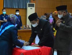 Tiga Ranperda LKPJ Bupati 2020 Disetujui DPRD Sidrap