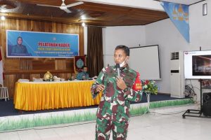 Dandim Selayar Jadi Salah Satu Pemateri Pada Pelatihan Kader PKB PKDRT
