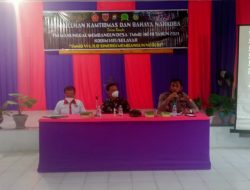 Kegiatan Non Fisik TMMD 111 Selayar di Ahiri Penyuluhan Kamtibmas dan Bahaya Narkoba