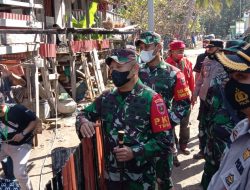 Kehadiran Brigjen TNI Djashar Jamil di Lokasi TMMD 111 Selayar di Sambut Antusias Warga Kampung Tola