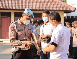 Tegakkan Disiplin, Propam Polres Rembang Periksa Ketat Kelengkapan Anggota