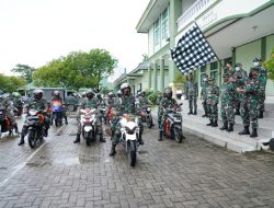 Meski Gerimis, Korem 143/HO Tetap Bergerak Bagi Bansos di Sultra