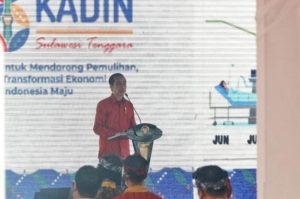 Berada  di Sultra, Presiden Jokowi Berkesempatan Buka Munas Kadin Secara Resmi