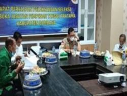 Pemkab Bombanna Mulai Lelang Dua Kursi JPT Pratama
