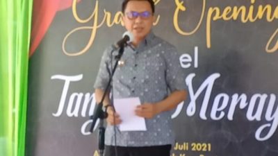 Bupati Kepulauan Selayar, Basli Ali Remikan Hotel Tanjung Merayu Appabatu