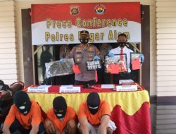Satres Narkoba Polres Pagaralam Ringkus 3 Bandar Besar di Wilayahnya