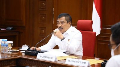 Kabareskrim Polri Komjen Pol Agus Adrianto Di Unggah Hotman Paris, Bareskrim Polri Selidiki Informasi Kartel Kremasi Jenazah Covid-19