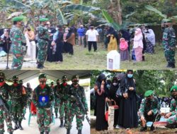 Dandim Pimpin Upacara Pemakaman Anggota Kodim 1417/Kendari