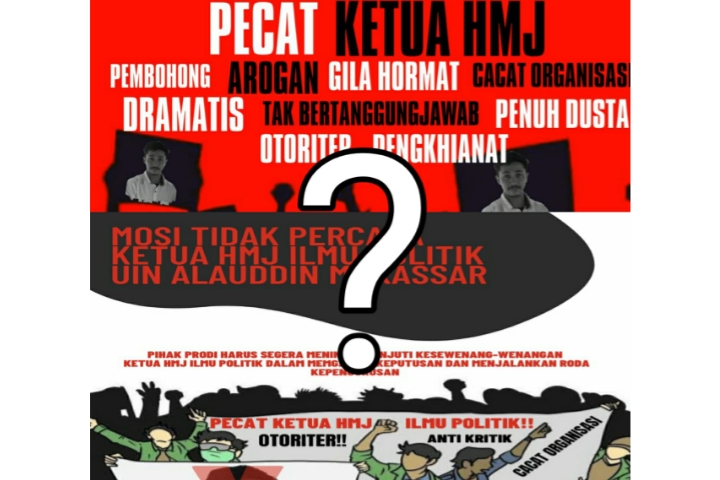 Pamflet Pecat Ketua HMJ Ipol UINAM Beredar