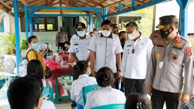 Alumni Akpol Gelar Vaksinasi Massal Untuk Pelajar di Kota Kendari