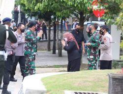 Bersama Forkopimda, Dandim 0732/Sleman Sambut Kedatangan Panglima TNI dan Kapolri