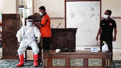 PC LDII Pedan Gelar Diklat Pemulasaran Jenazah Covid-19