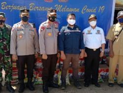 Kunjungi Konsel, Polda Sultra Serahkan Bantuan Ke Masyarakat