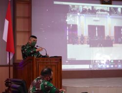 Evaluasi Werving, Korem 143/HO Gelar Vicon Bersama Jajaran