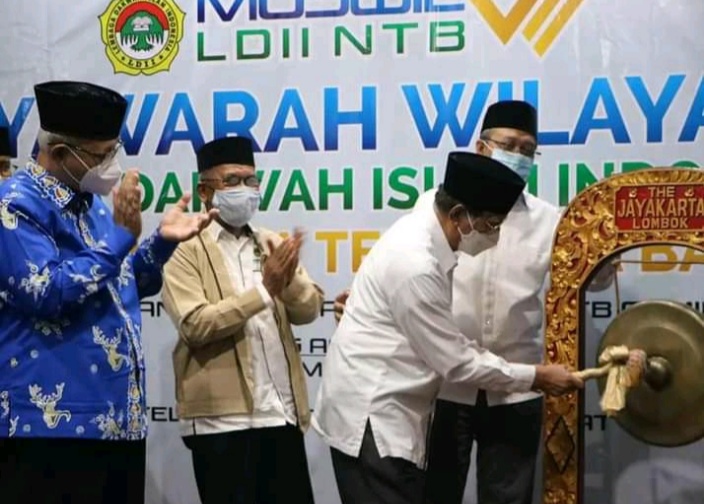 Gubernur Resmi Membuka Muswil DPW LDII NTB KE VII