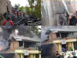 Rumah Warga Bonto Mate’ne Terbakar, 22 Karung Cengkeh Kering Gagal di Selamatkan