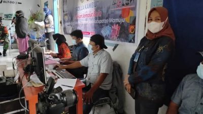 Pelayanan Dukcapil Kabupaten Mamuju Langsung Ke desa-desa