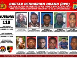 Daftar DPO Penyerangan Posramil Kisor Maybrat di Papua Barat