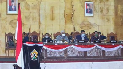 Gubernur Sultra (H. Ali Mazi, Berikan Penjelasan Prioritas dan Flapont Anggaran Perubahan APBD 2021