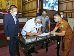 APBD Perubahan Ditetapkan, Gubernur Sultra Ingatkan Empat Prioritas Ke OPD