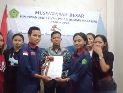 Esiliana Jen Terpilih Sebagai Formatur Tunggal HIMAP-Makassar