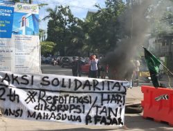 Hari Tani Nasional, Aliansi Mahasiswa Perguruan Tinggi Fajar Kembali Turun Ke Jalan