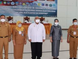 Mewujudkan Birokrasi Handal, Pemrov Sultra Gelar Rakor Bersama Biro dan Bagian Organisasi