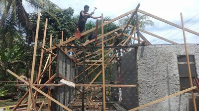 Giat TMMD 112, dalam meronovasi rumah Wanita Tunarunggu di Ketapang Kalimantan Barat