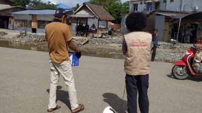 Peduli Bencana Kalukku, Aliansi Komunitas Turun Tangan Mateng Bersama KKP Gelar Aksi Penggalan Dana