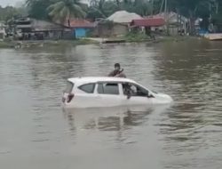 Mobil Terjun Kedalam Sungai di Konawe, 3 Penumpang Belum Ditemukan