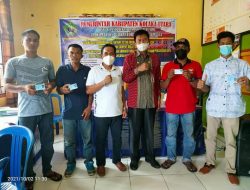 Hari Libur, Dukcapil Kolaka Utara Tetap Turun Ke Desa Berikan Pelayanan Adminduk