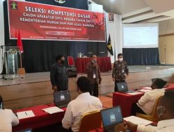 Kakanwil Kemenkumham Papua Barat Buka SKD CPNS 2021