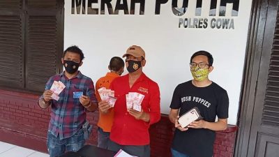 Edarkan Uang Palsu, Pria Asal Riau Diringkus Polres Gowa