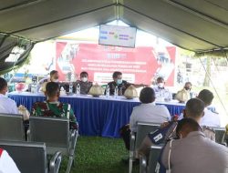 Diskominfo Sultra Hadiri Rapat Penertiban Kendaraan Angkutan Barang dan Penumpang di UPPKB Kolaka