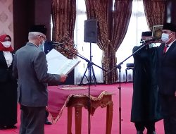 Dilantik Wagub Sultra, H. Belli Resmi Jabat Pj Sekda Koltim