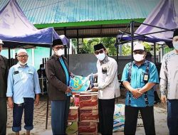 Musibah Kebakaran Ponpes Daarush Sholah, LDII Kutim Salurkan Bantuan