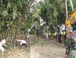 Manunggal dengan Rakyat, Satgas TMMD 112 HST Persiapkan Acara Penutupan Bersama Warga