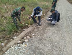 Dinas PU HST Cek Pengerjaan Perbaikan Mutu Jalan TMMD